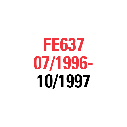 FE637 07/1996-10/1997